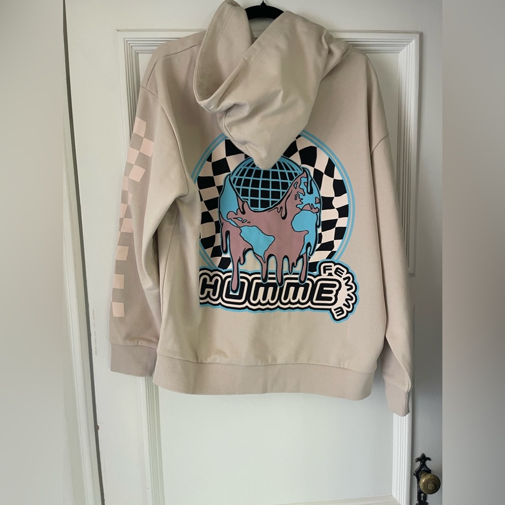 Homme and Femme, Global Zip Hoodie, Size: Medium